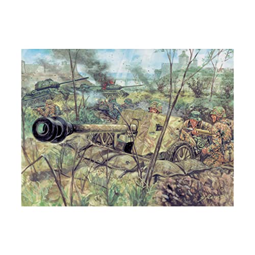 italeri-i6096-maquette-canon-pak-40-et-servants-1-72 image 4