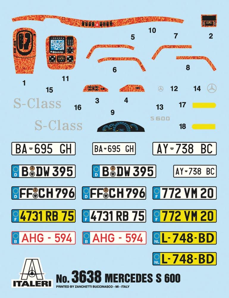 italeri-mercedes-benz-600s-maquette-voiture-1-24 image 3