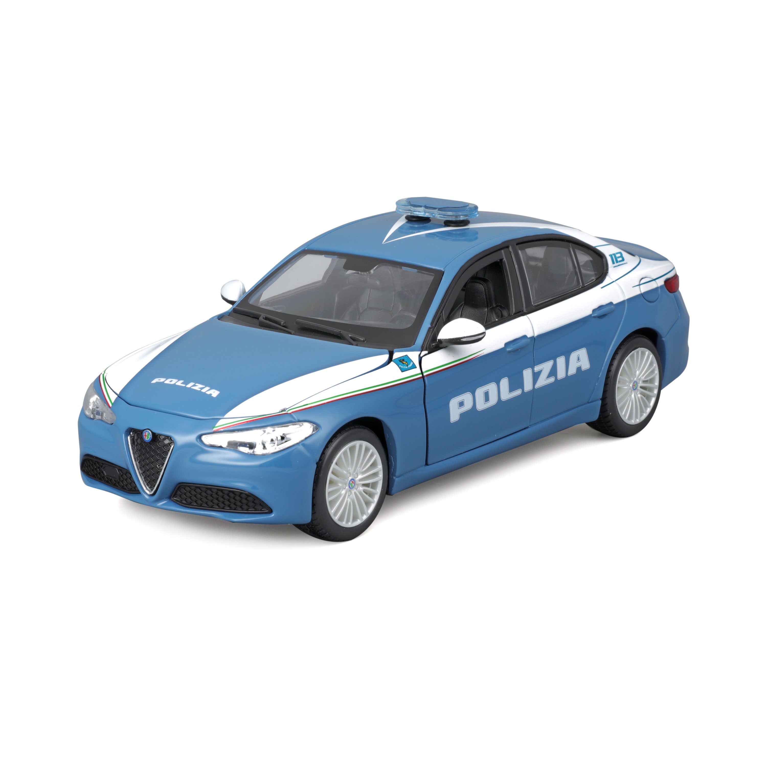 bburago-model-kit-alfa-romeo-giulia-polizia-1-24 image 2