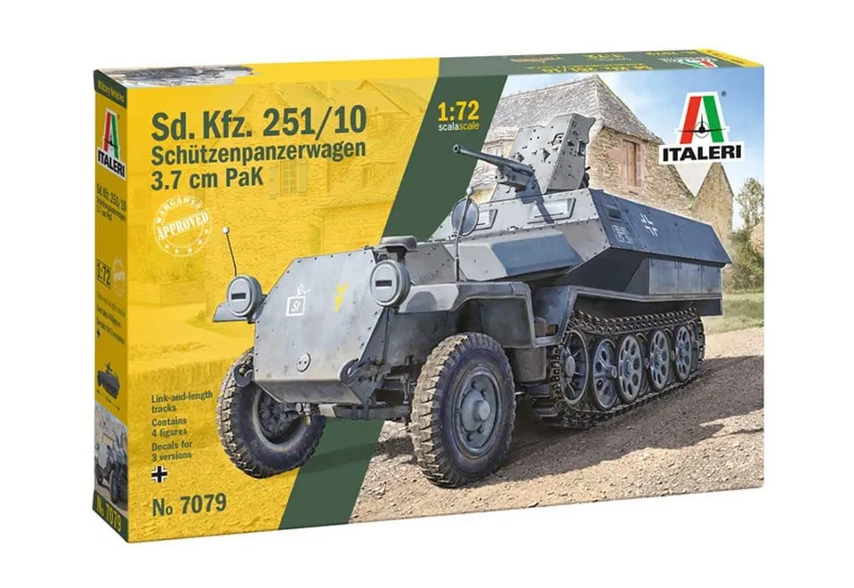 italeri-7079-sd-kfz-251-10-3-7cm-pak-1-72-kit-blind image 1