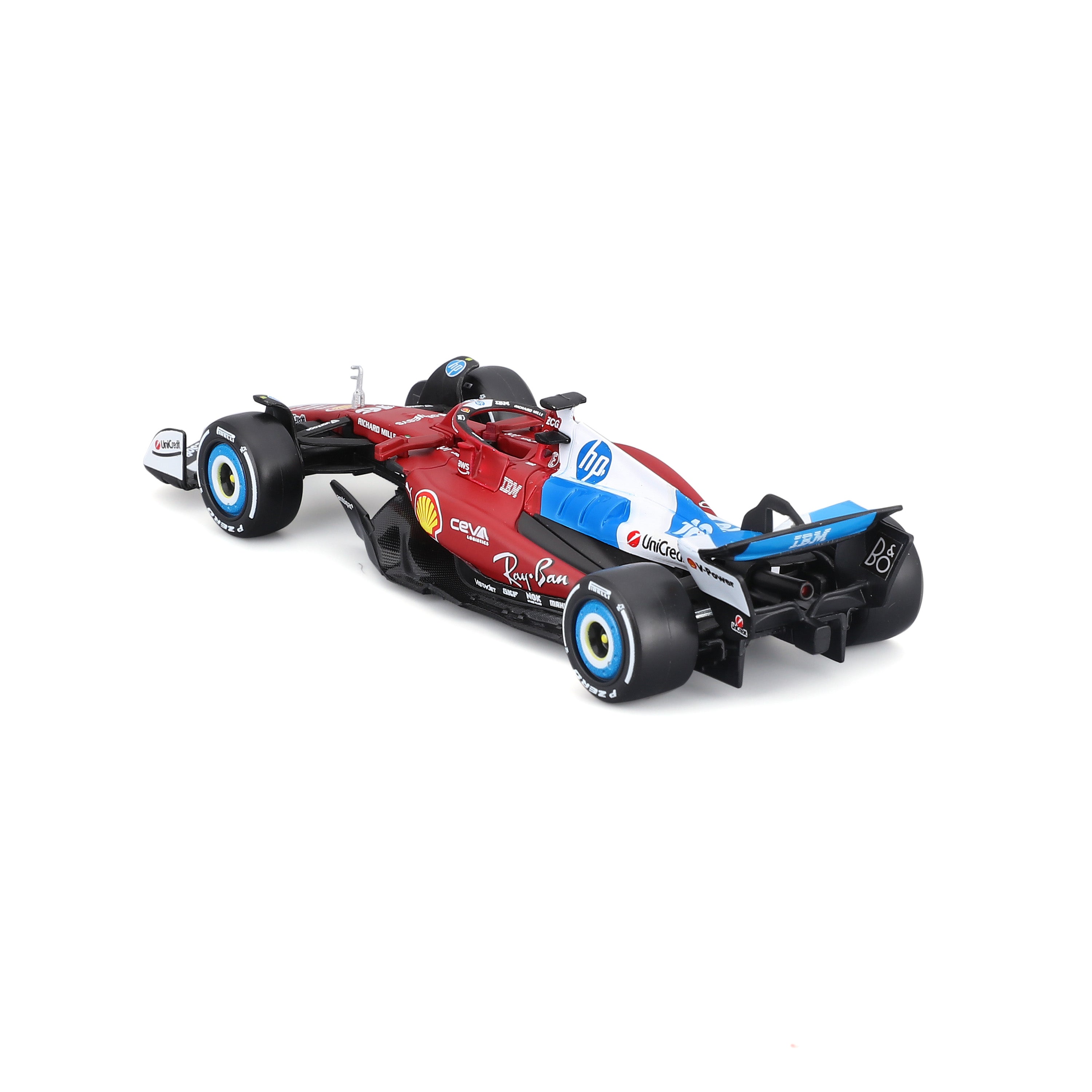 bburago-ferrari-sf-25-16-charles-leclerc-livr-e-miami-f1-1-43 image 5