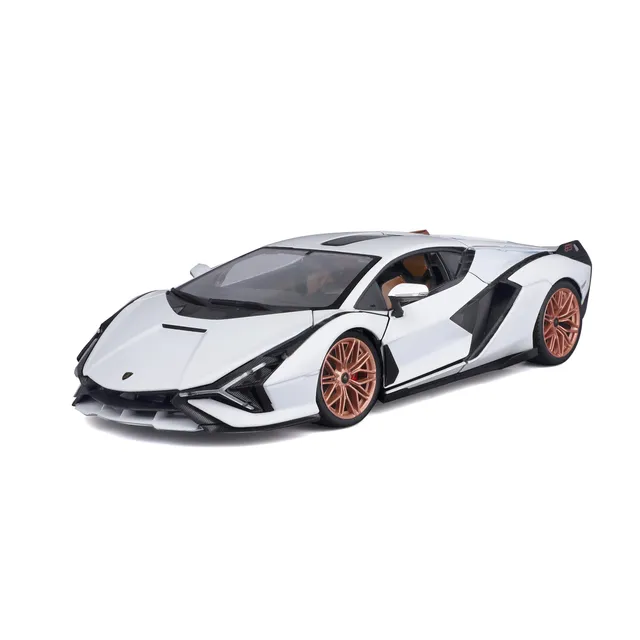 bburago-lamborghini-si-n-fkp-37-blanche-1-18 image 1