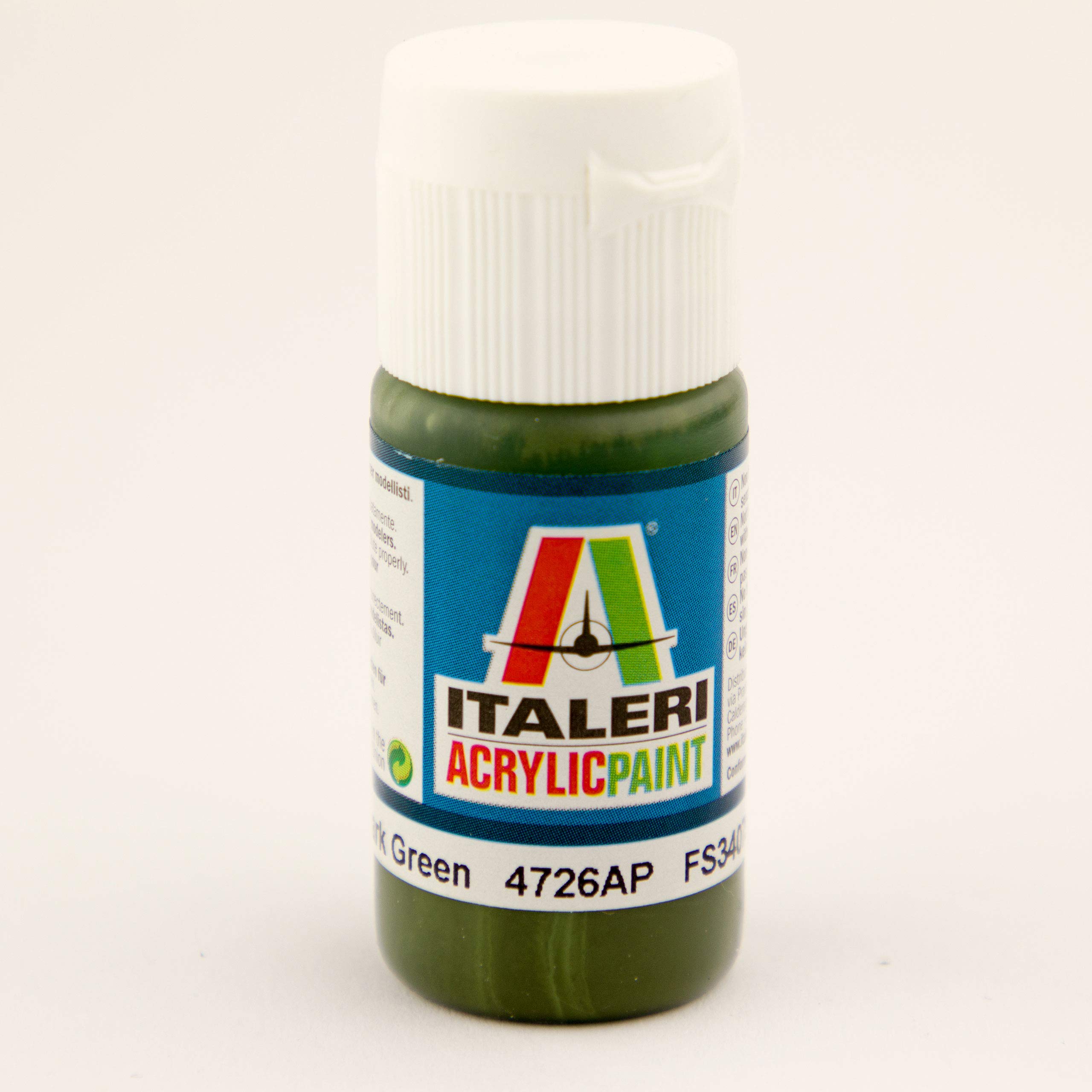 italeri-peinture-acrylique-dark-green-mat-20-ml-r-f-4726 image 1