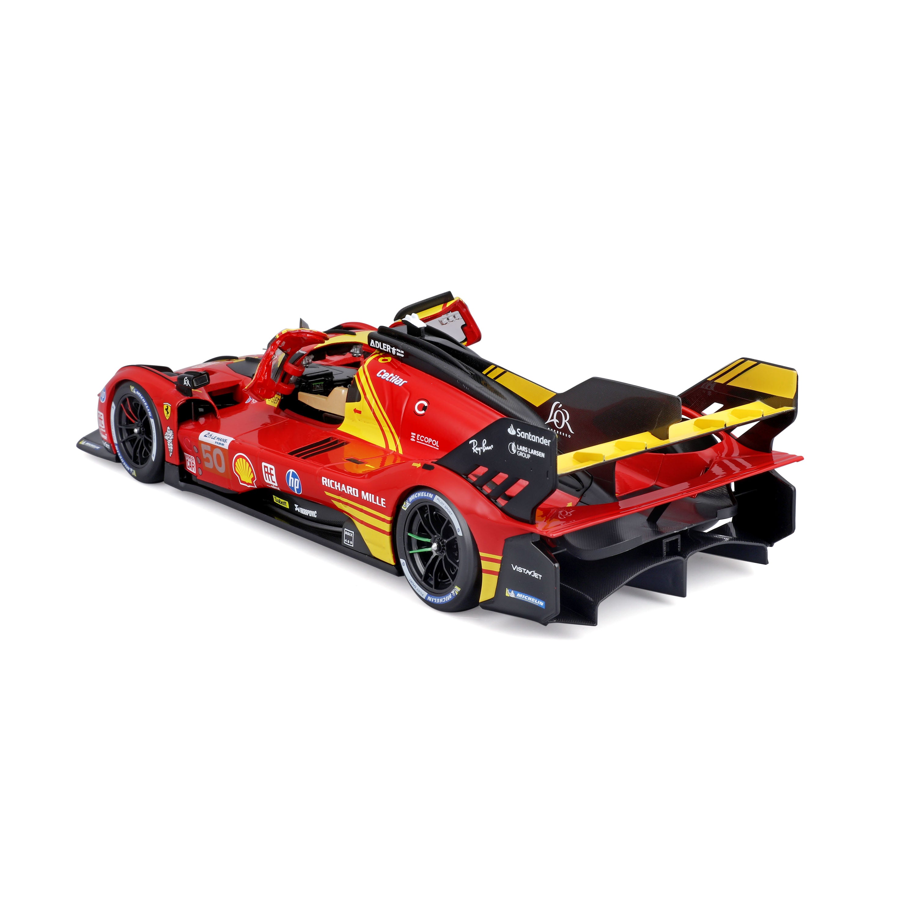 bburago-ferrari-499p-lmh-n-50-champion-le-mans-2024-1-18 image 6