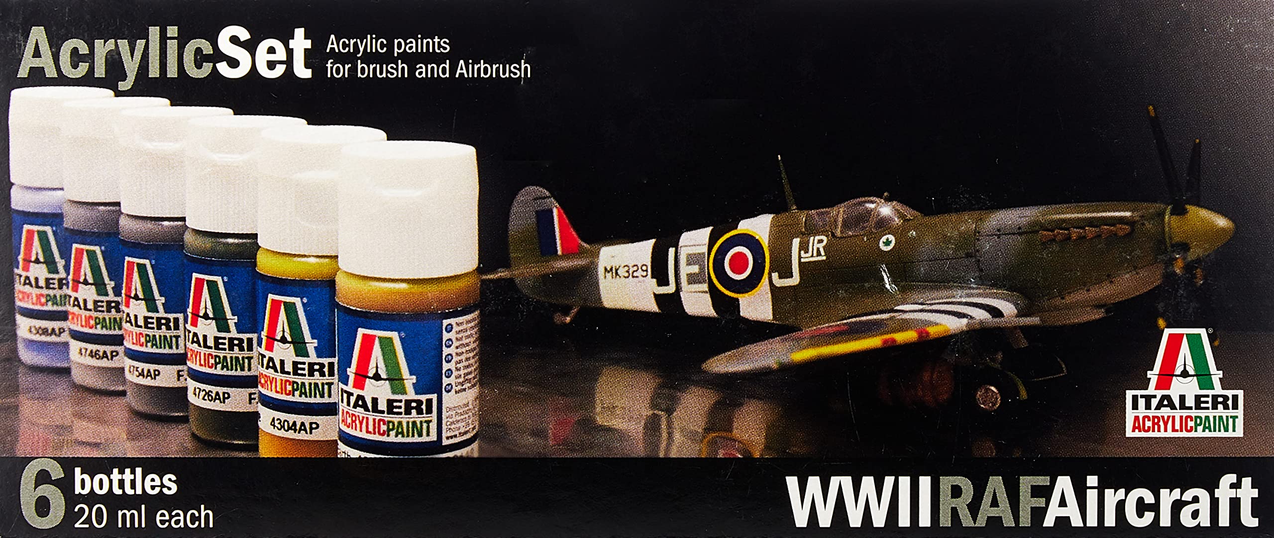 italeri-510000432-kit-acrylique-wwii-raf-avion-peintures-maquette image 4