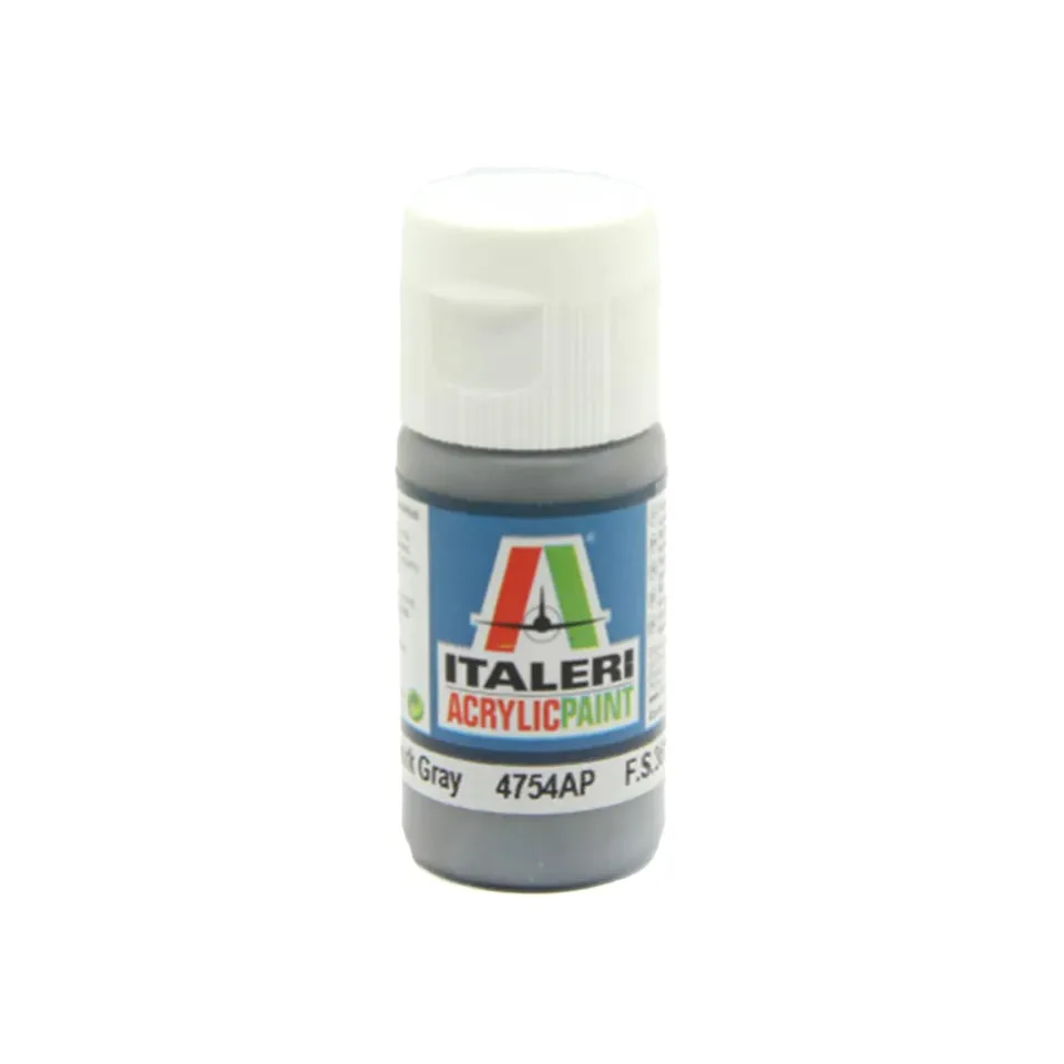 italeri-flat-dark-gray-peinture-acrylique-maquette-20ml image 1