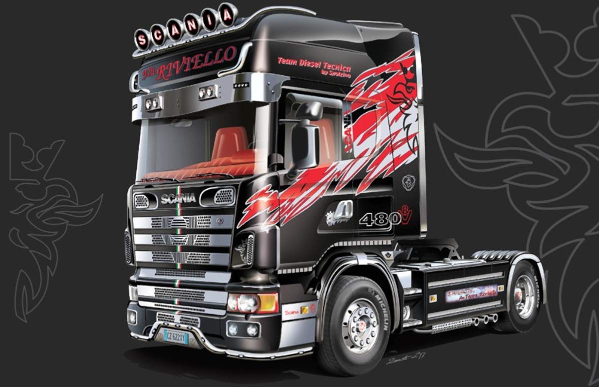 italeri-3922-scania-164l-topclass-camion-1-24 image 7
