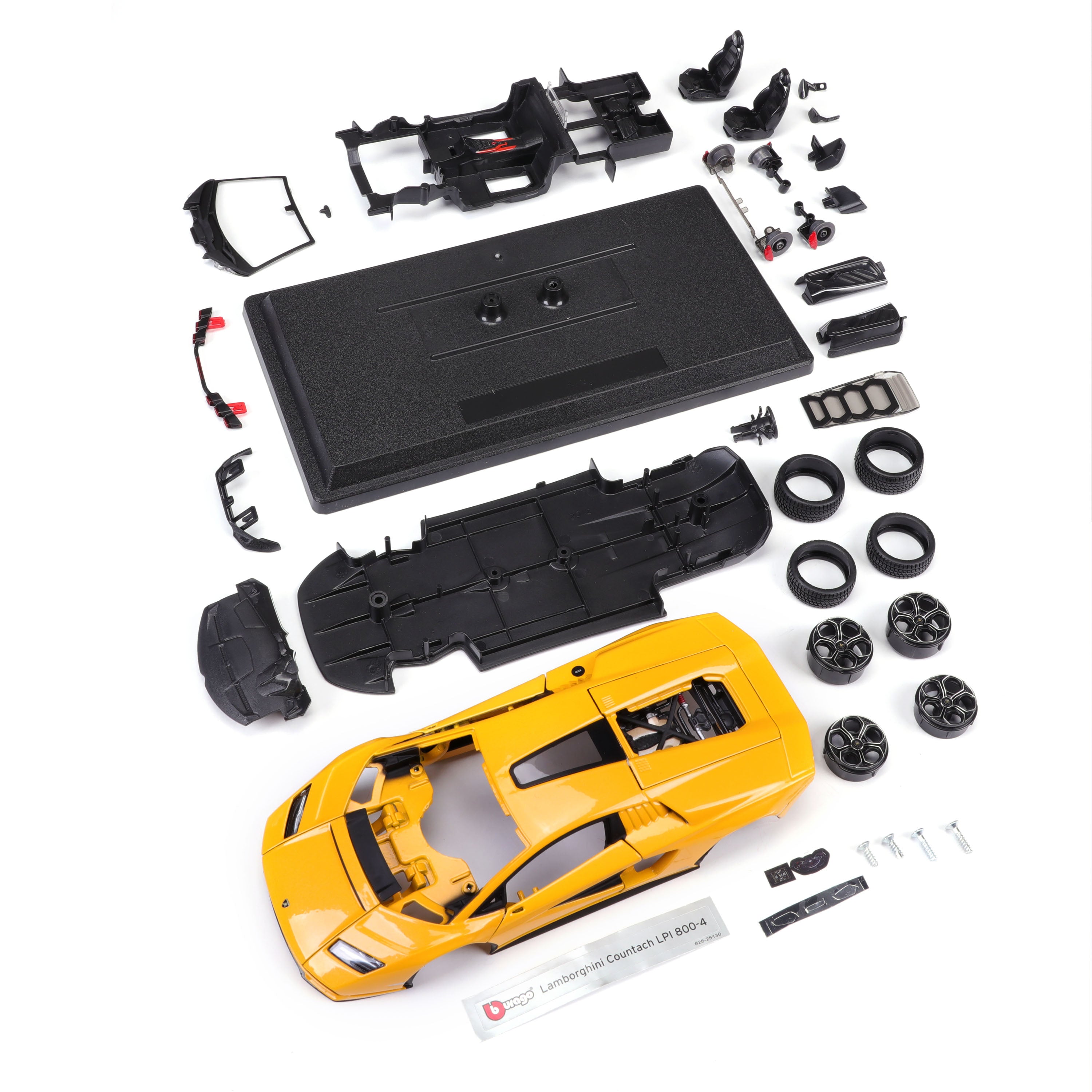 bburago-model-kit-lamborghini-countach-1-24-maquette-monter-35-pi-ces image 6