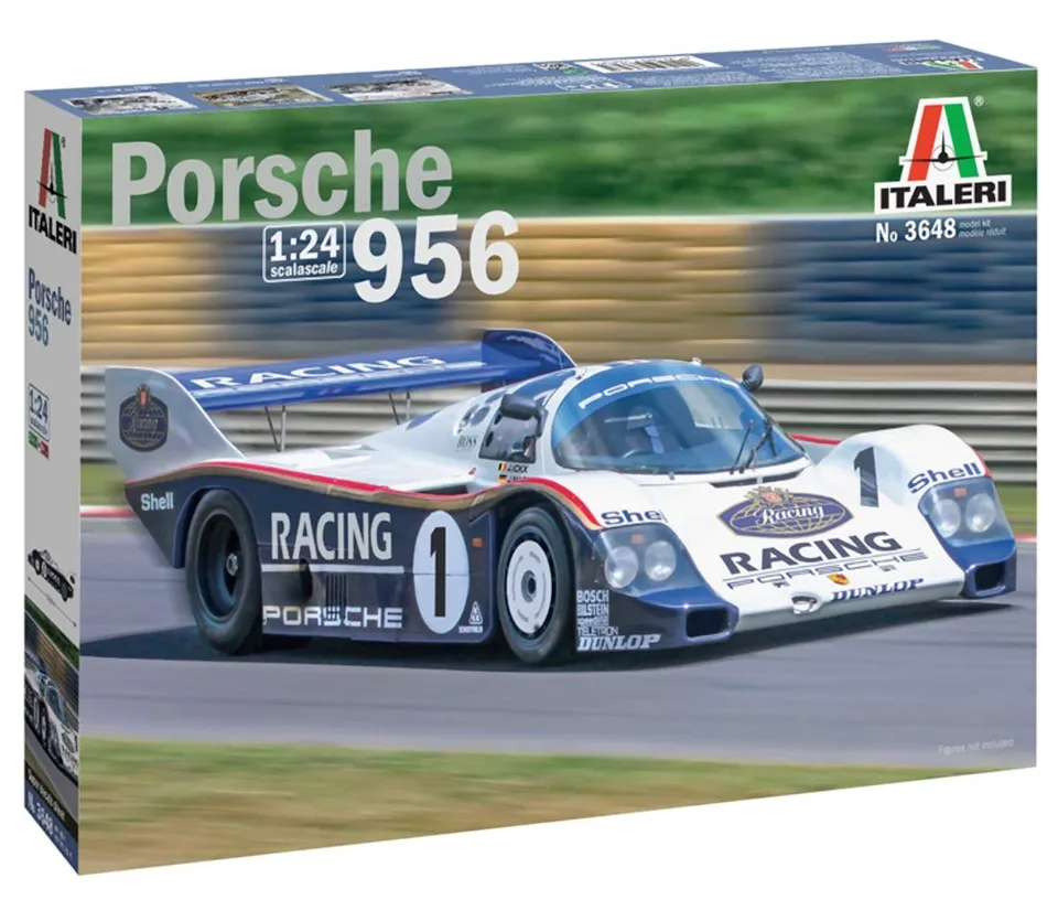 italeri-porsche-956-kit-maquette-voiture-endurance-monter image 1