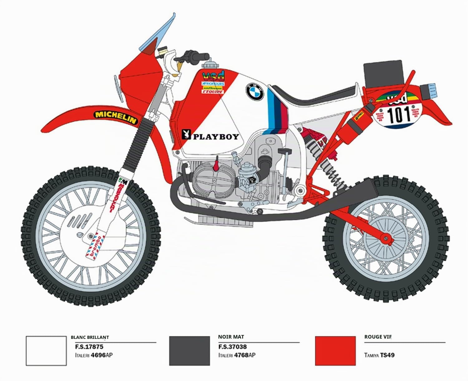 italeri-bmw-r80-g-s-paris-dakar-1985-maquette-moto-1-9-i4641 image 5
