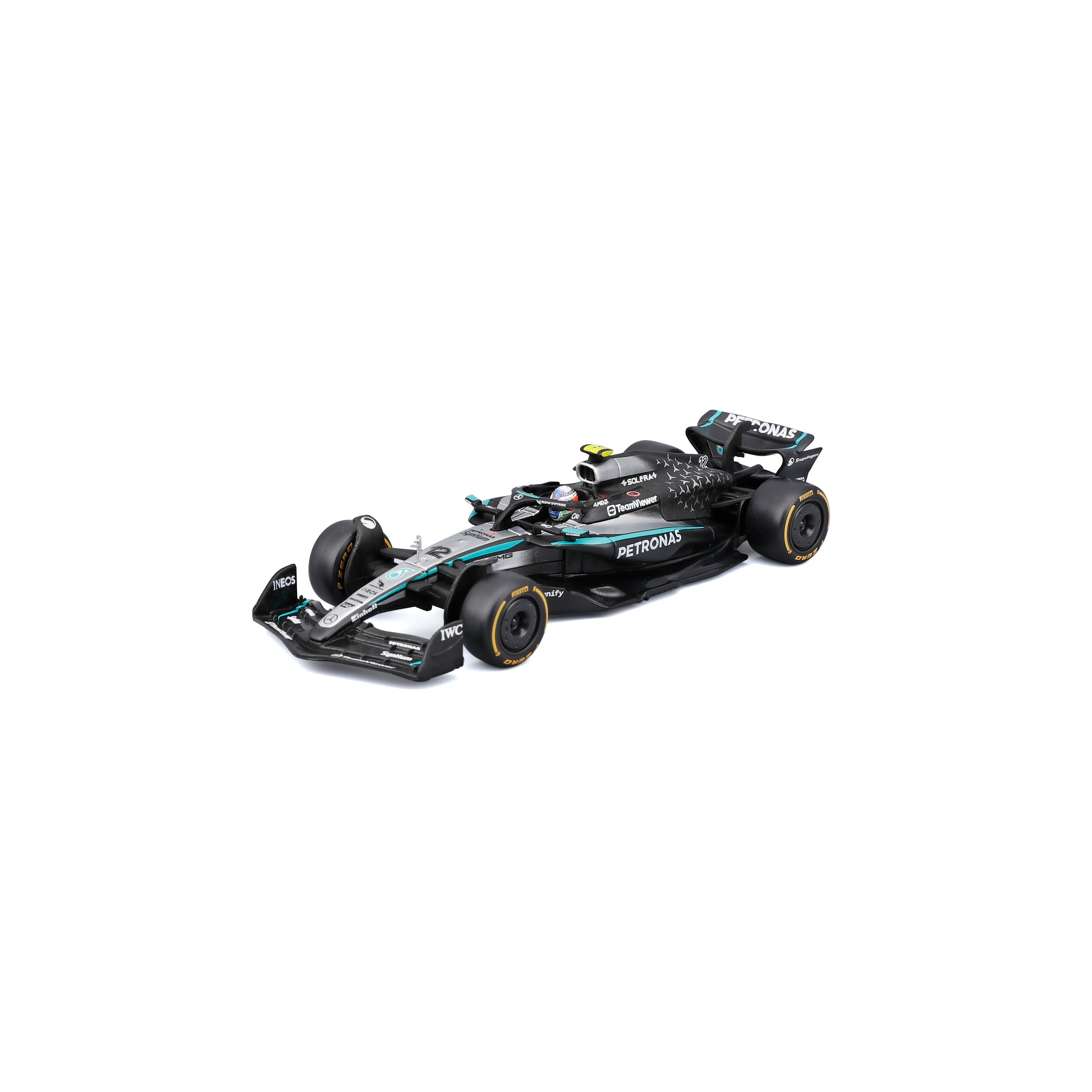 bburago-mercedes-amg-w16-2025-12-antonelli-maquette-1-43-avec-basetta-et-teca image 3