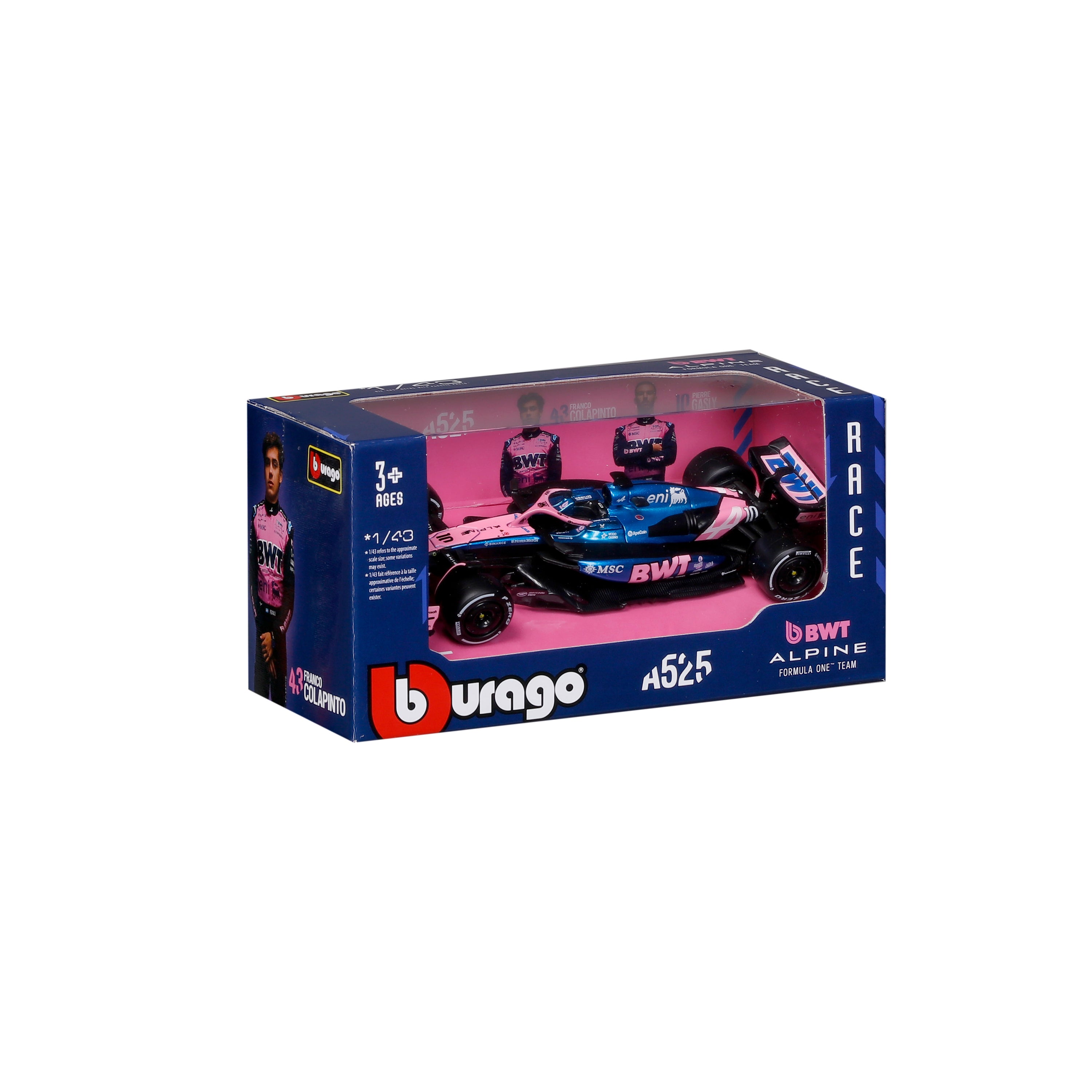 bburago-bwt-alpine-a525-10-pierre-gasly-f1-2025-voiture-miniature-1-43 image 2