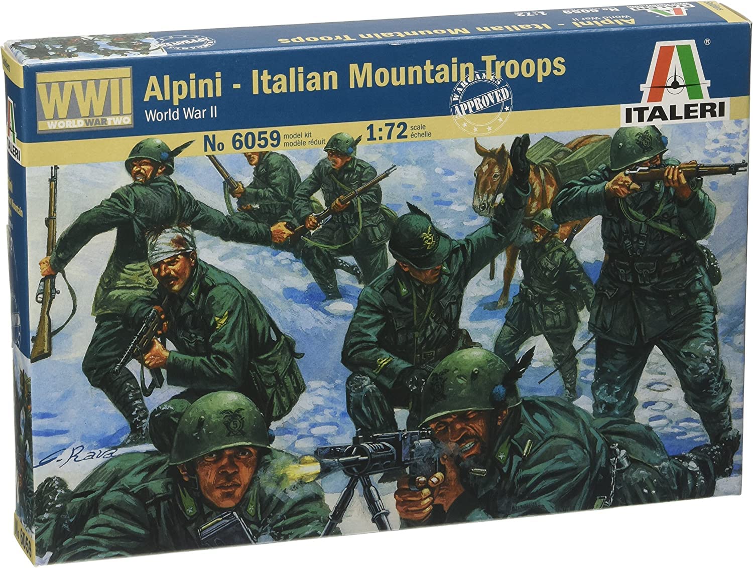 italeri-i6059-troupes-de-montagne-italiennes-1-72-maquette image 1