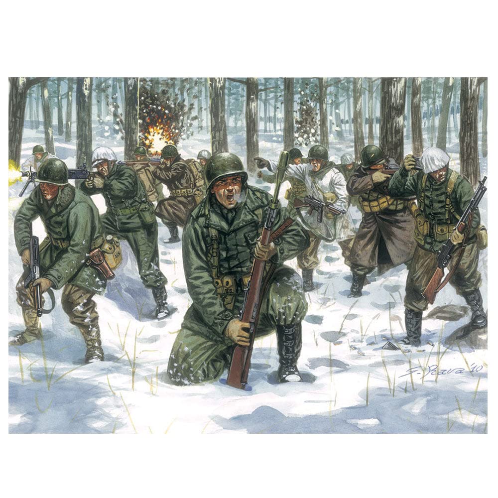 italeri-i6133-maquette-figurines-infanterie-us-tenue-hiver-1-72-wwii image 2