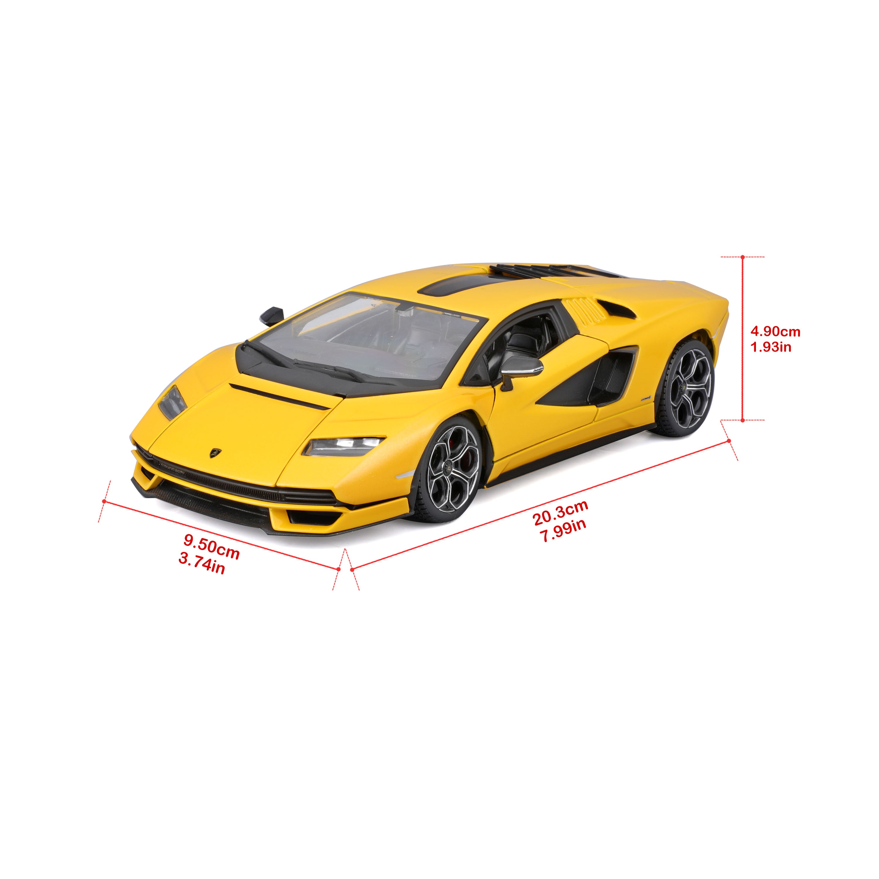 bburago-model-kit-lamborghini-countach-1-24-maquette-monter-35-pi-ces image 5