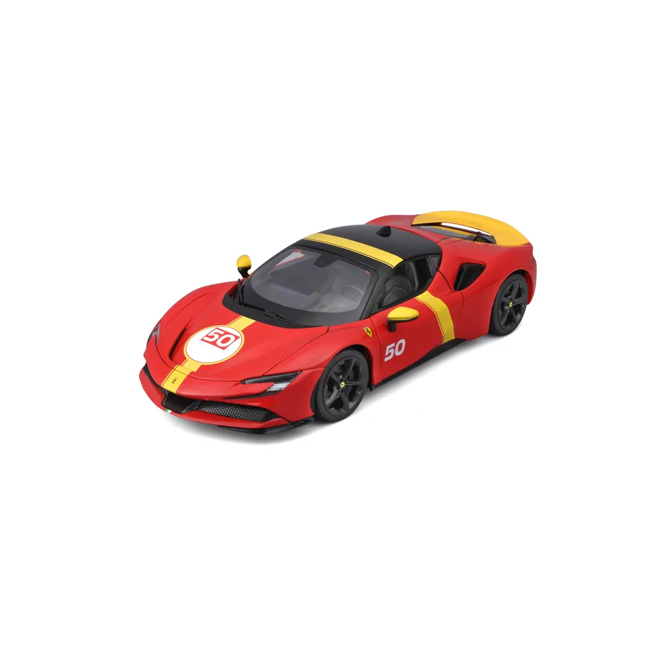 bburago-ferrari-sf90-stradale-assetto-fiorano-le-mans-voiture-miniature-1-18 image 1