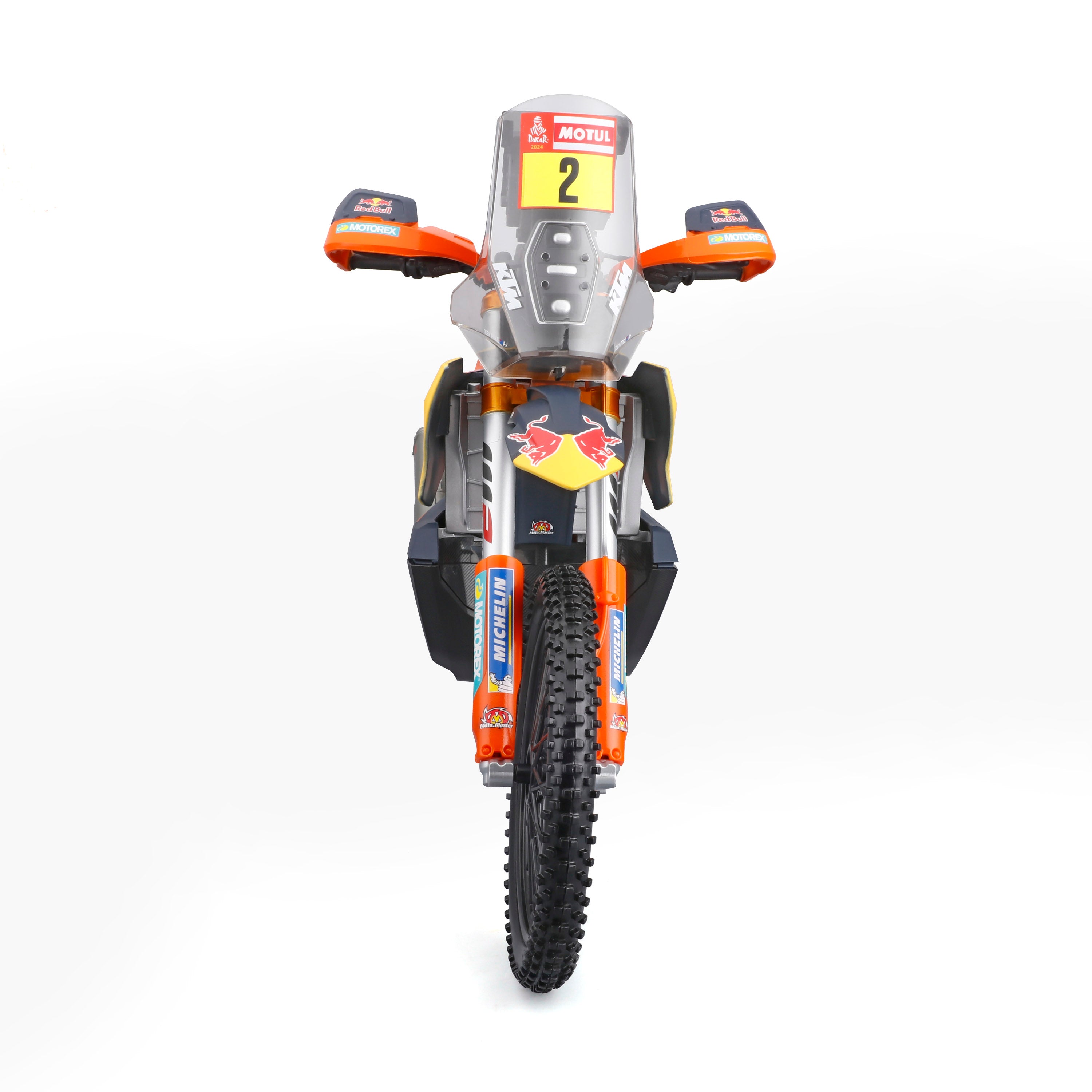 maisto-red-bull-ktm-450-rally-dakar-2024-1-6-moto-miniature image 5