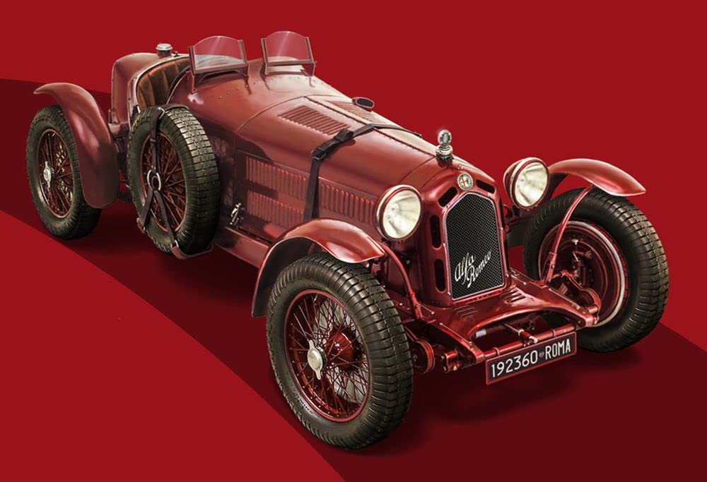 italeri-4708s-maquette-voiture-alfa-romeo-8c-2300-1931-33-1-12-rouge image 2