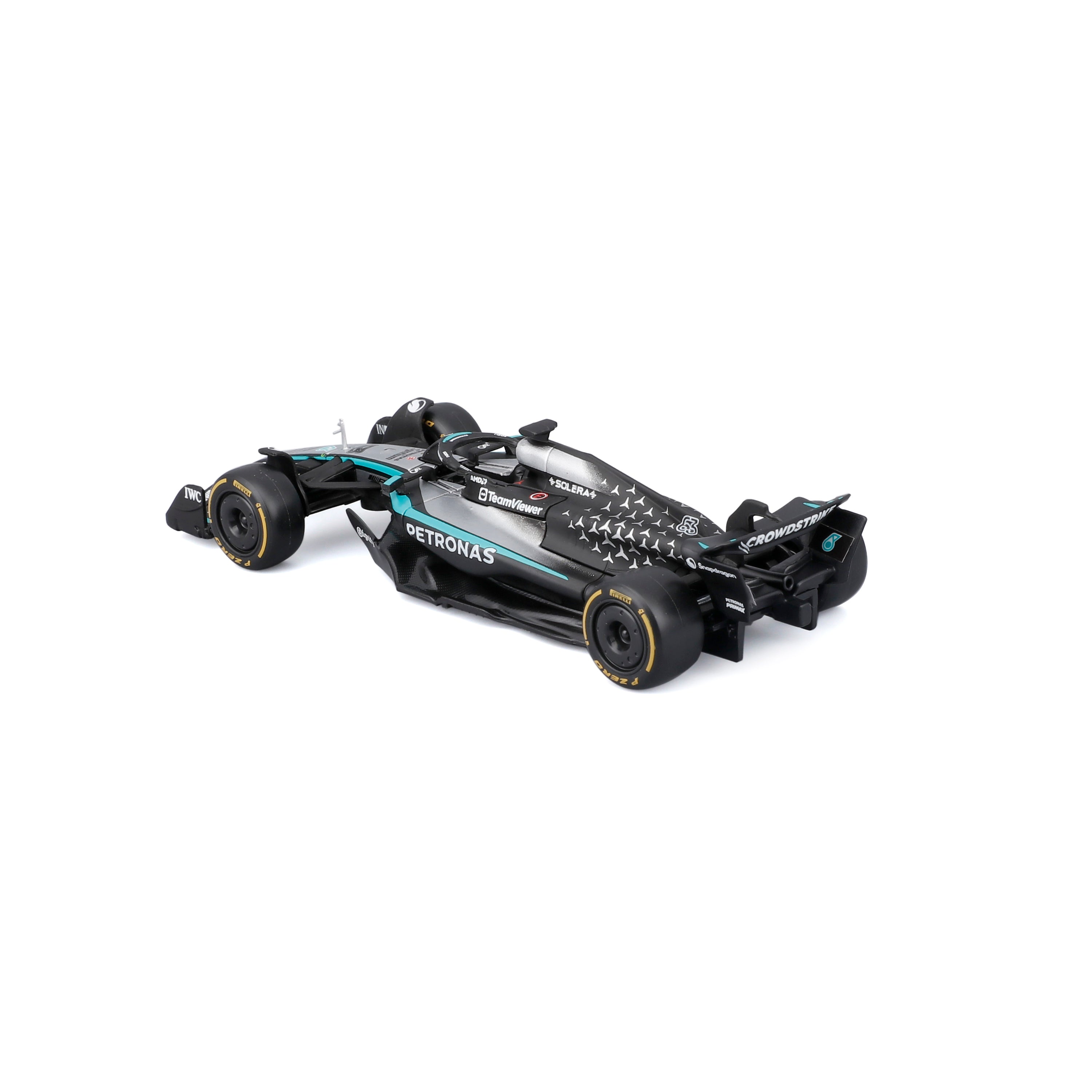 bburago-mercedes-amg-w16-63-george-russell-f1-2025-voiture-miniature-1-43 image 5