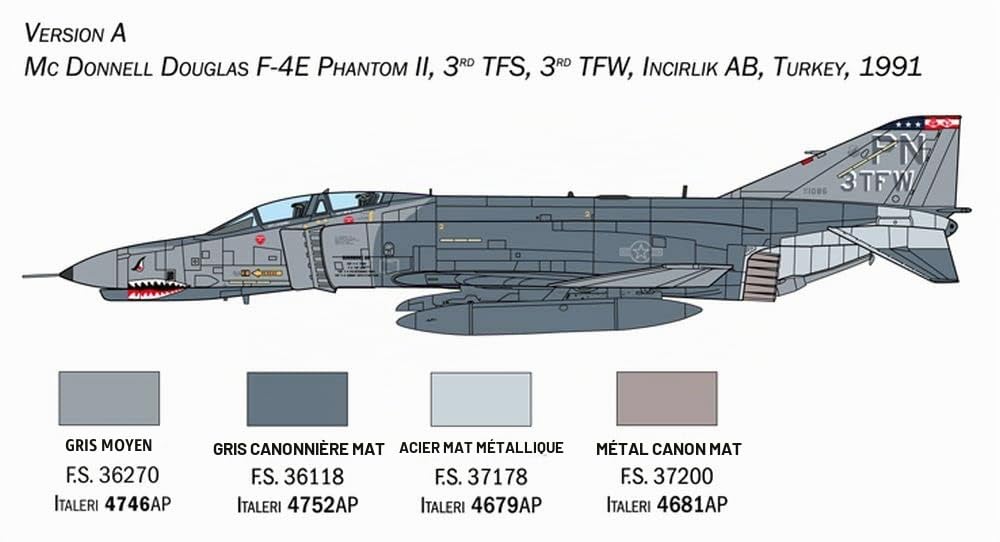 italeri-1448s-f-4e-f-phantom-ii-1-72-kit-maquette-avion-plastique-monter image 4