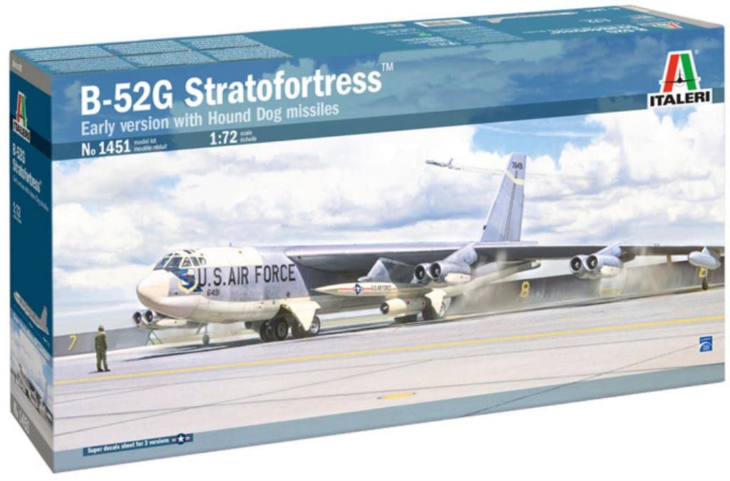 italeri-1451-b-52g-stratofortress-early-missiles-maquette-avion-1-72 image 1