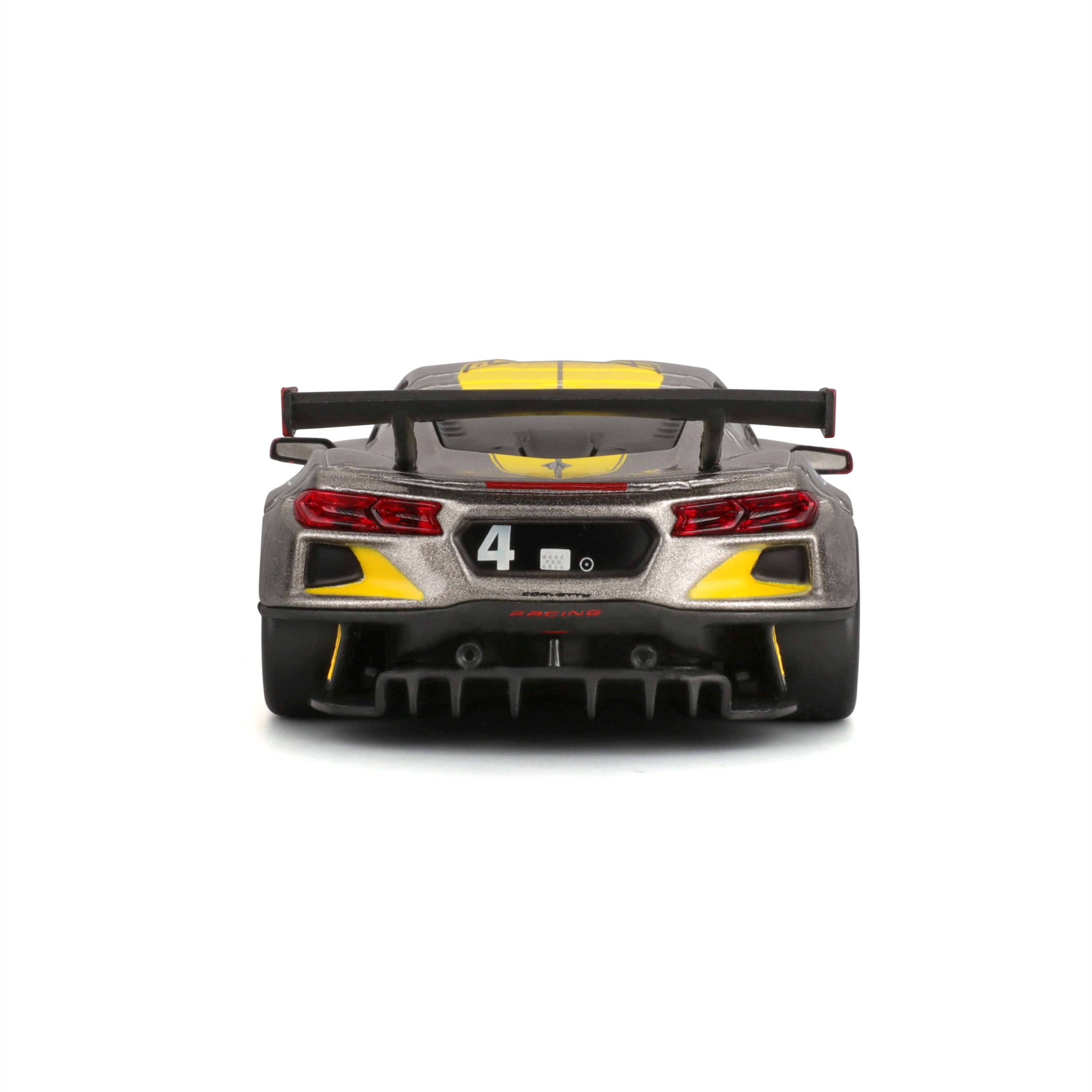 bburago-chevrolet-corvette-c8-r-2020-grise-m-tallis-e-voiture-miniature-1-43-ave image 4