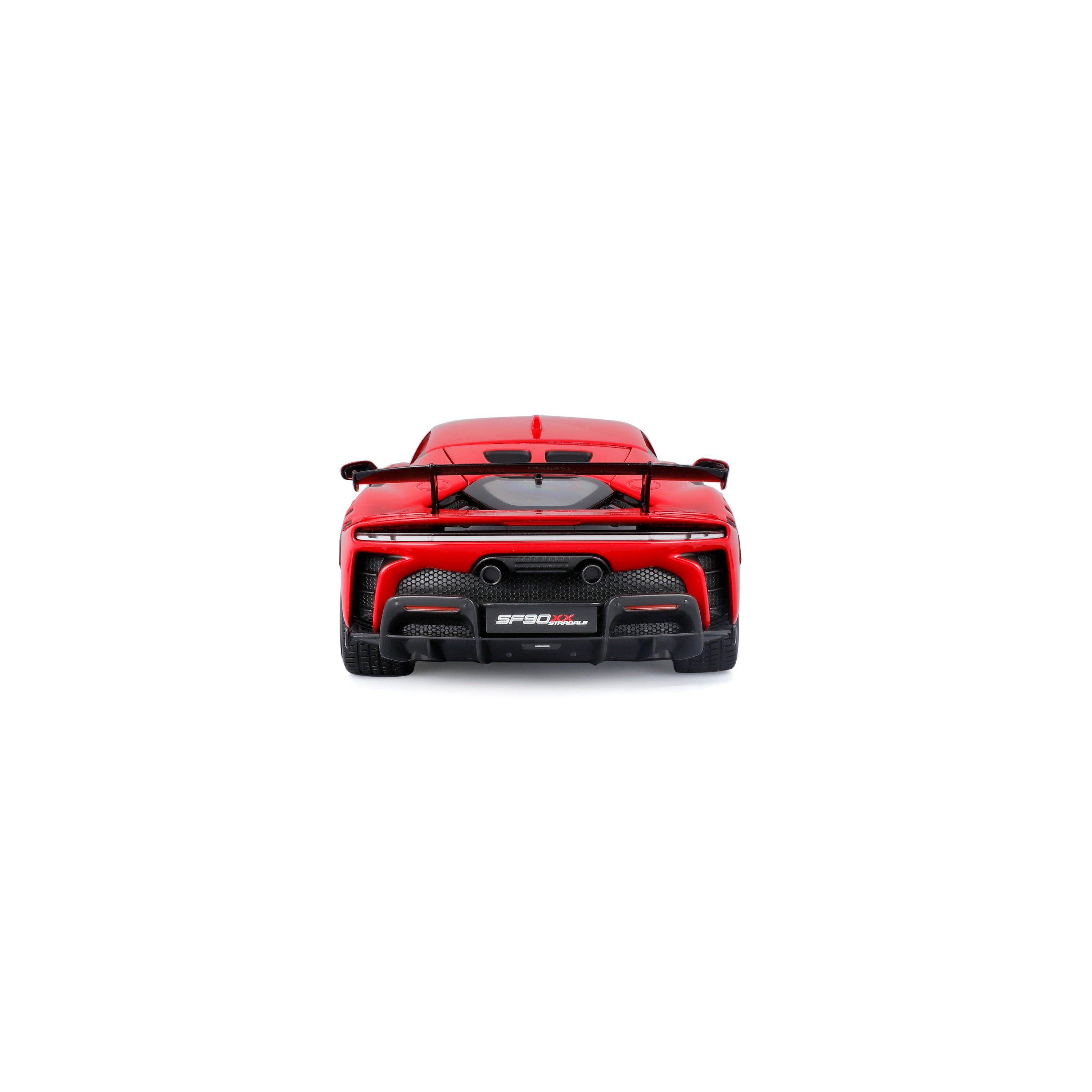 bburago-ferrari-sf90-xx-stradale-2024-1-18-rosso-corsa-portes-ouvrantes image 5