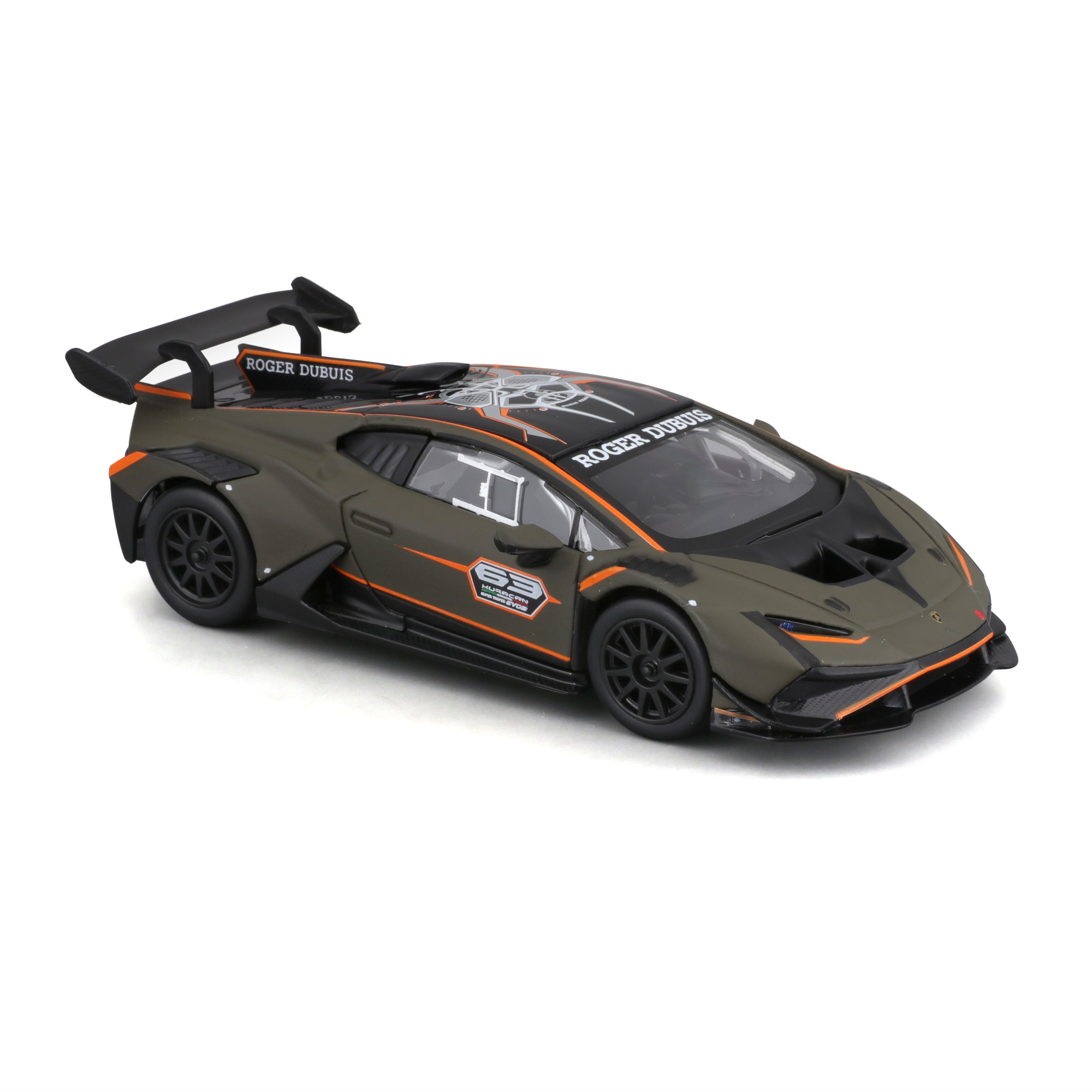 bburago-lamborghini-huracan-super-trofeo-evo2-1-43-vert-m-tallis-vitrine image 5