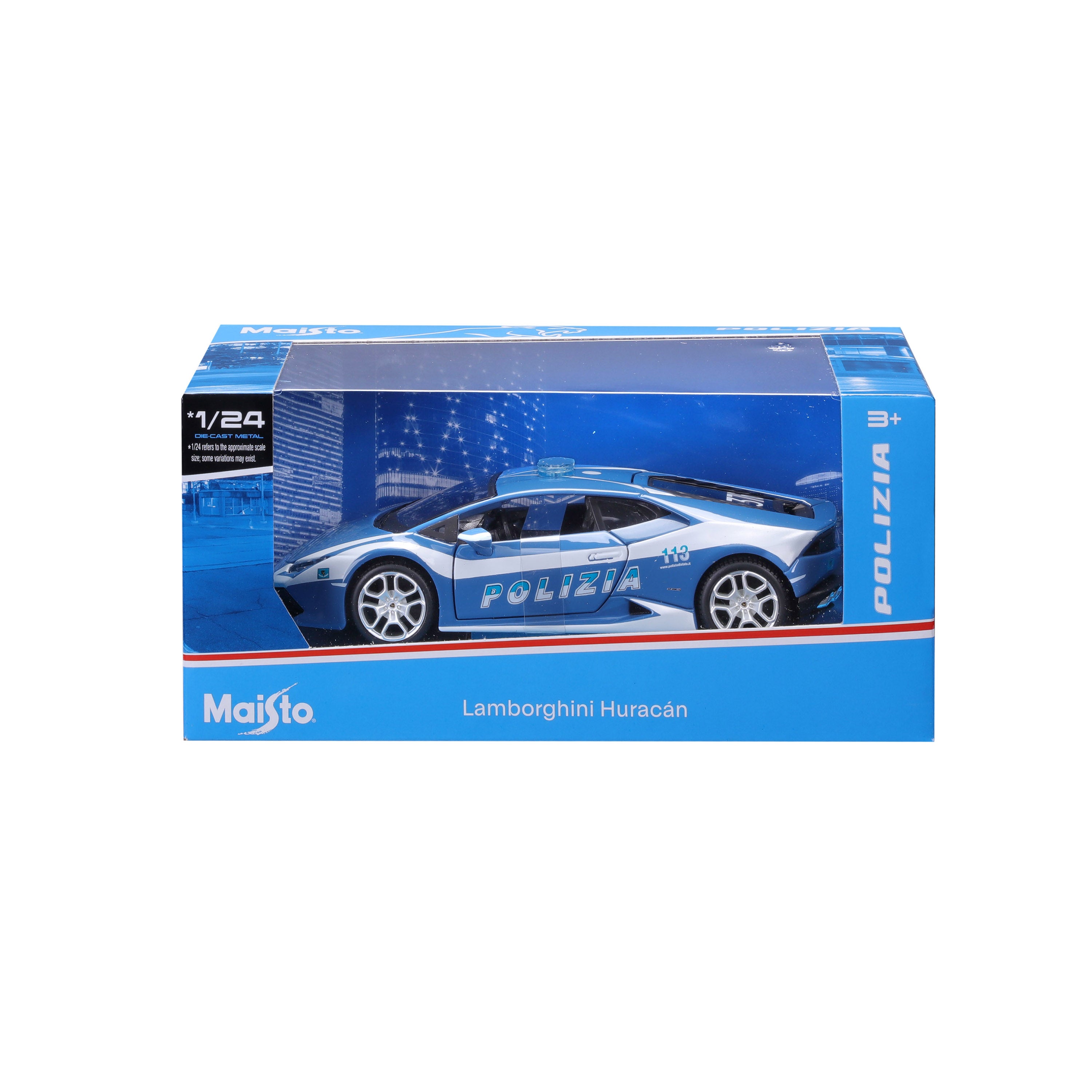 bburago-lamborghini-hurac-n-polizia-1-24-miniature-diecast-m-tal image 7