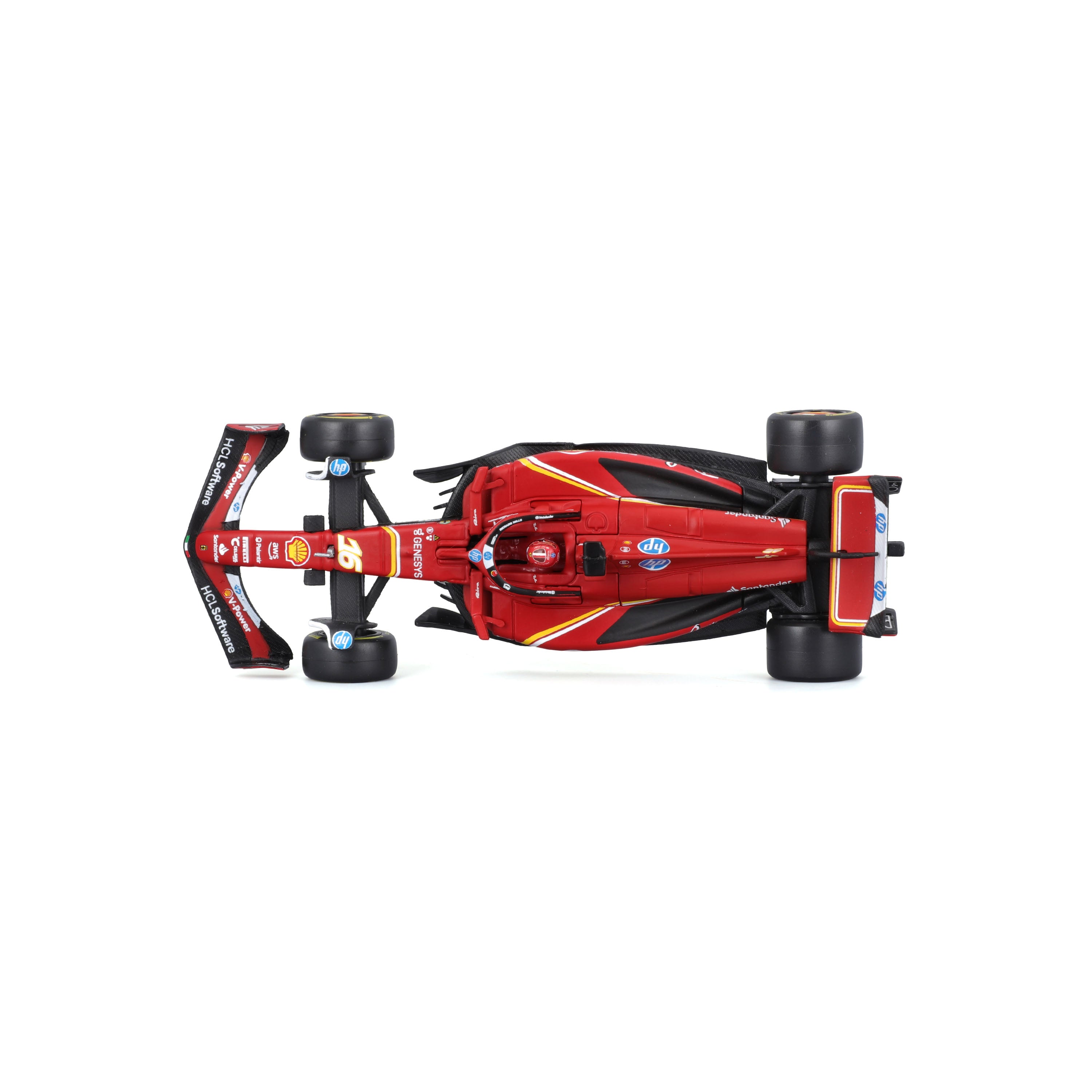 bburago-ferrari-sf-24-16-charles-leclerc-vainqueur-monza-2024-1-43-avec-pilote-e image 7