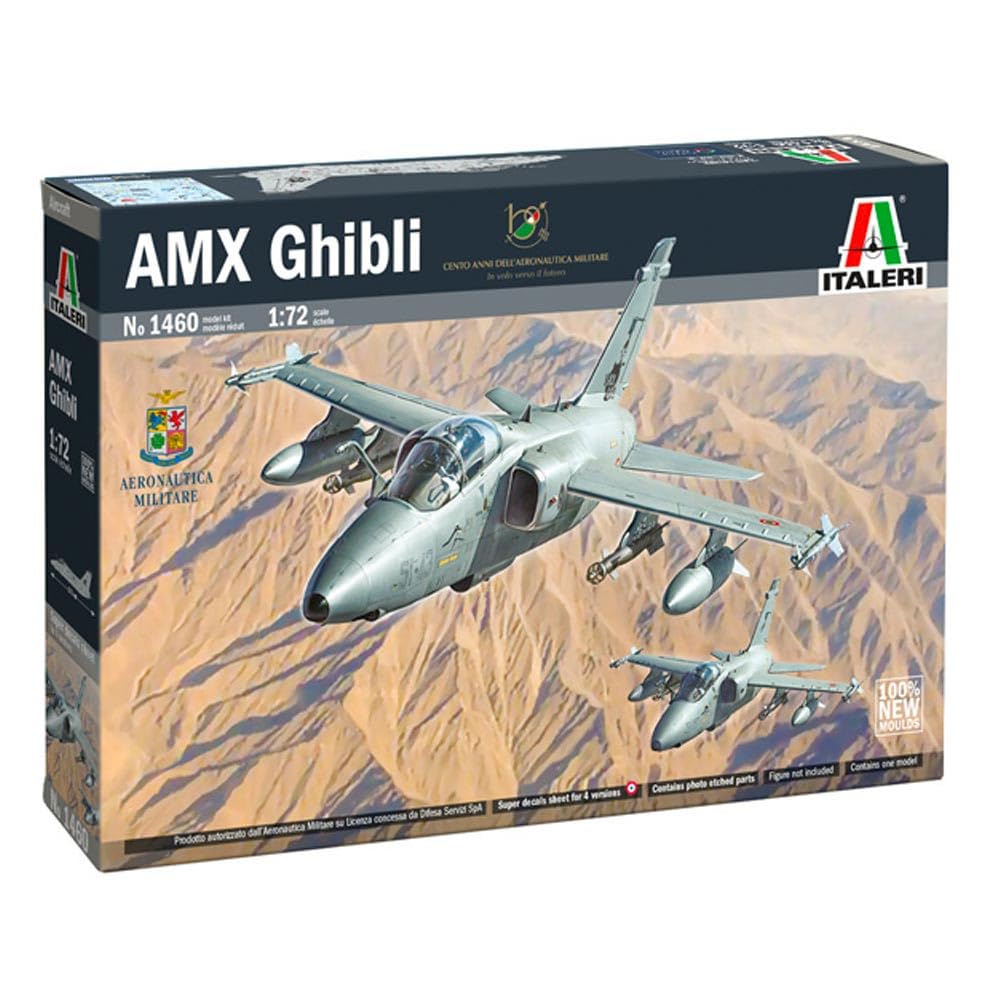 italeri-amx-ghibli-maquette-avion-1-72-ref-1460 image 1