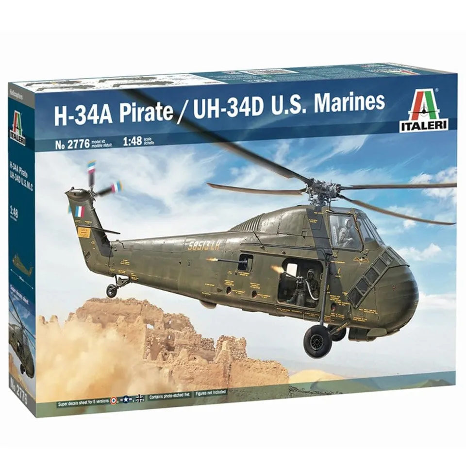 italeri-h-34a-pirate-uh-34d-maquette-h-licopt-re image 1