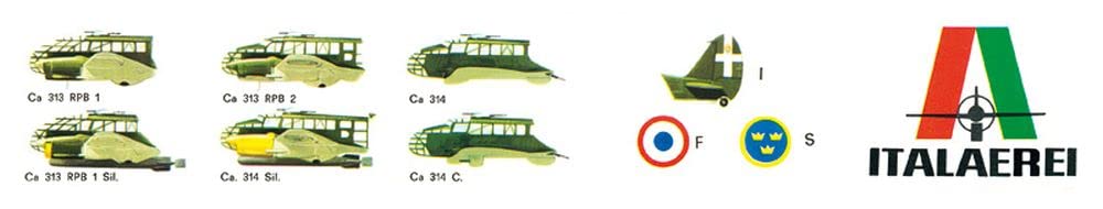 italeri-it0106-caproni-ca-313-ca-314-maquette-avion-1-72-vintage-60-ans image 4