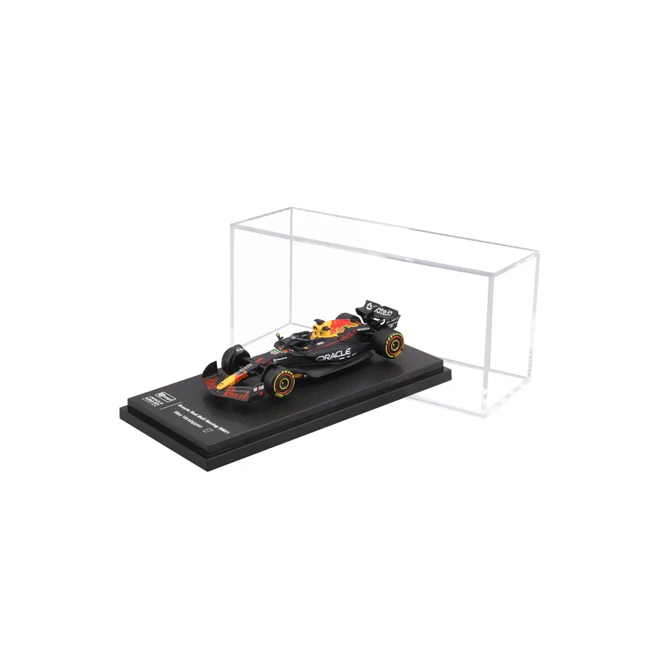 bburago-red-bull-racing-rb21-1-max-verstappen-2025-1-64-avec-vitrine image 1