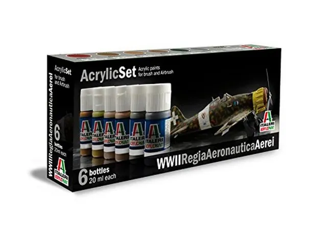 italeri-510000437-kit-peinture-acrylique-wwii-regia-aeronautica image 1