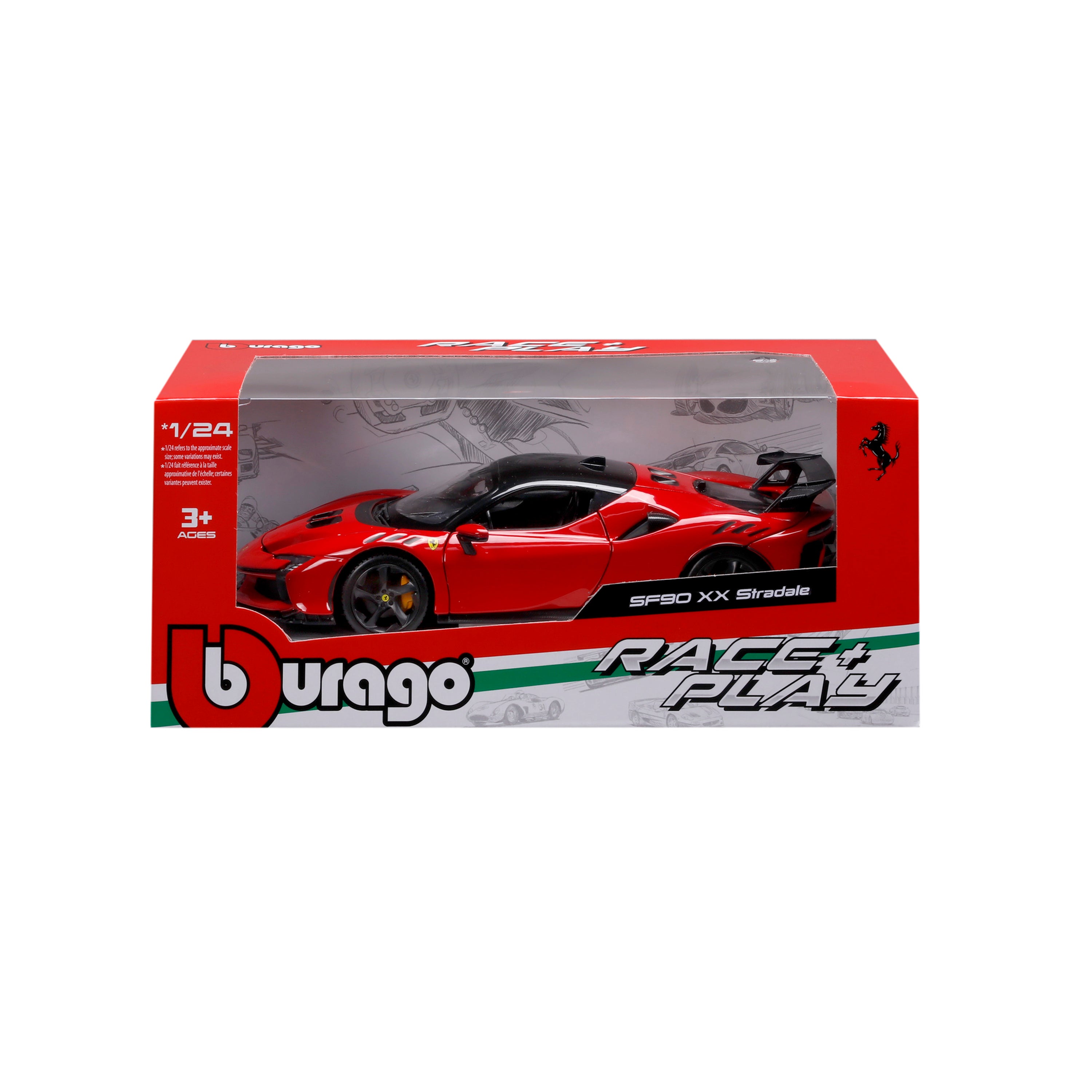 bburago-ferrari-sf90-xx-stradale-1-24-diecast-ouvrants image 2