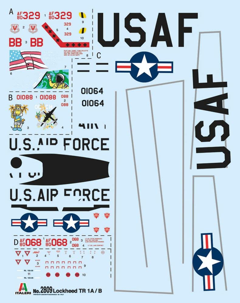 italeri-2809s-lockheed-tr-1a-b-maquette-avion-1-48 image 3