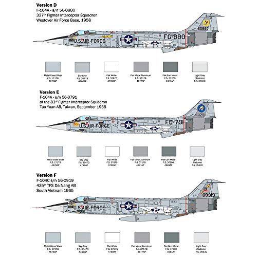 italeri-f-104a-c-starfighter-maquette-avion-assembler image 8