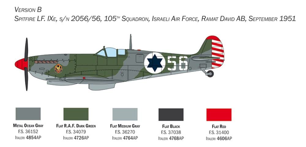 italeri-2804-spitfire-mk-ix-1-48-maquette-avion-monter image 5