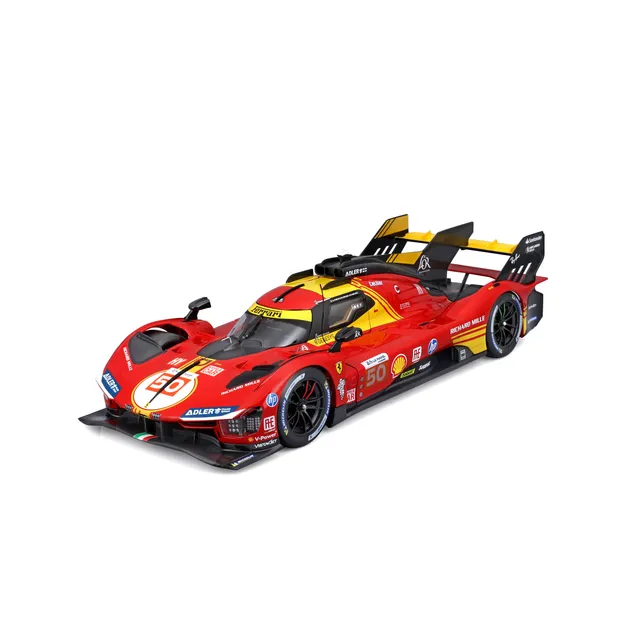 bburago-ferrari-499p-lmh-n-50-champion-le-mans-2024-1-18 image 1