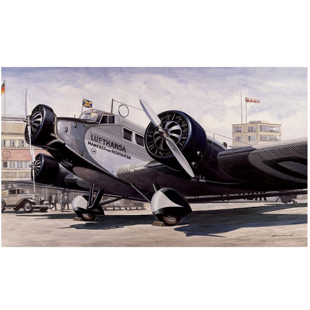 italeri-i150-junkers-ju-52-civil-maquette-avion-1-72 image 3