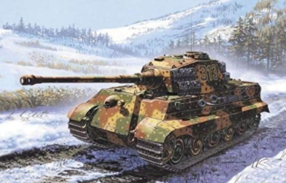 italeri-i7004-king-tiger-maquette-char-militaire-1-72 image 1
