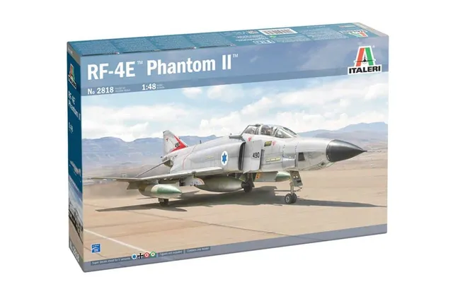 italeri-2818-rf-4e-phantom-ii-1-48-kit-maquette-avion-reconnaissance image 1