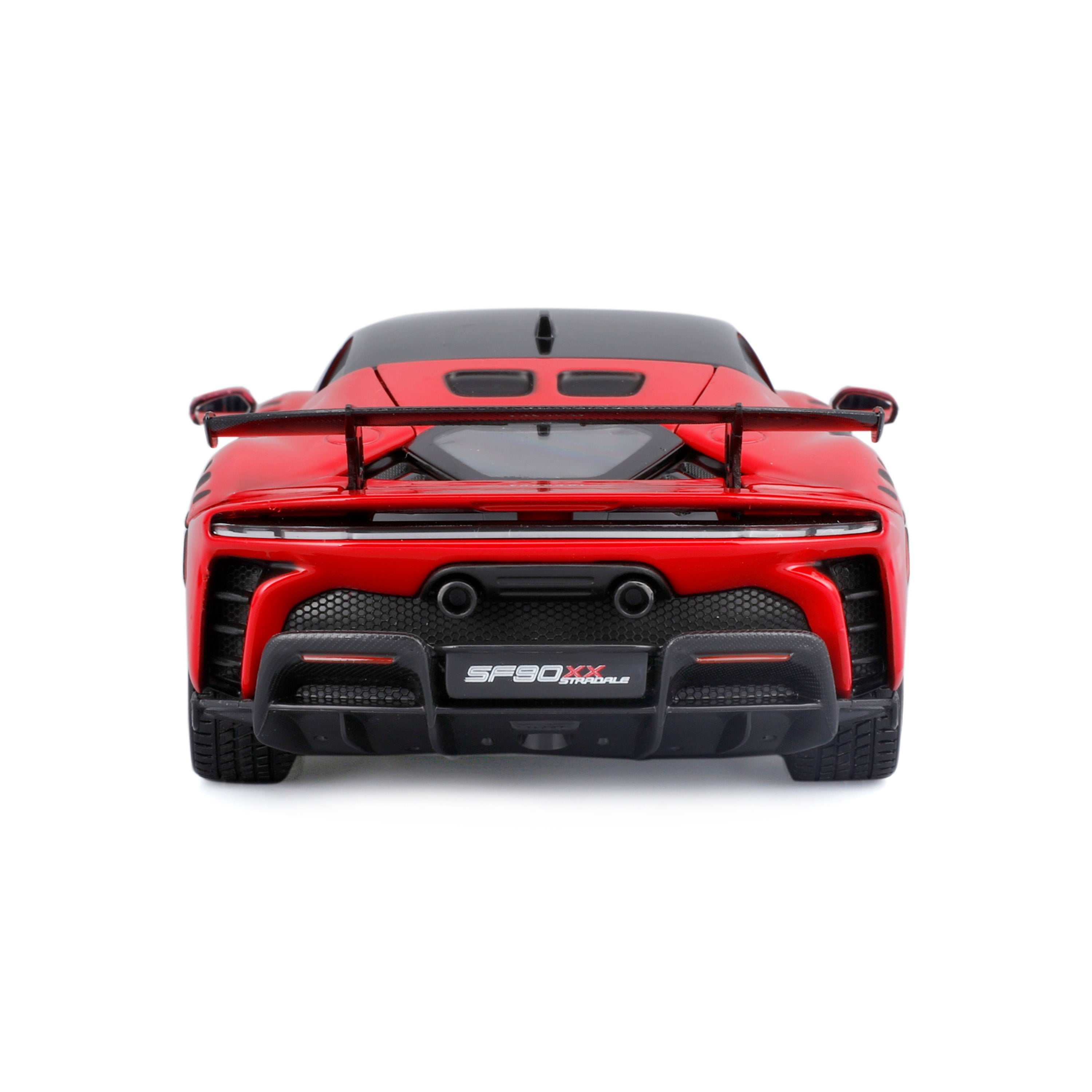 bburago-ferrari-sf90xx-1-24-rouge-avec-vitrine-exclusivit-web image 5