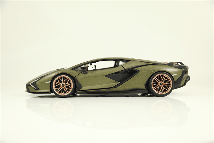 bburago-lamborghini-sian-fkp-37-1-18-miniature-auto-diecast-verte image 3