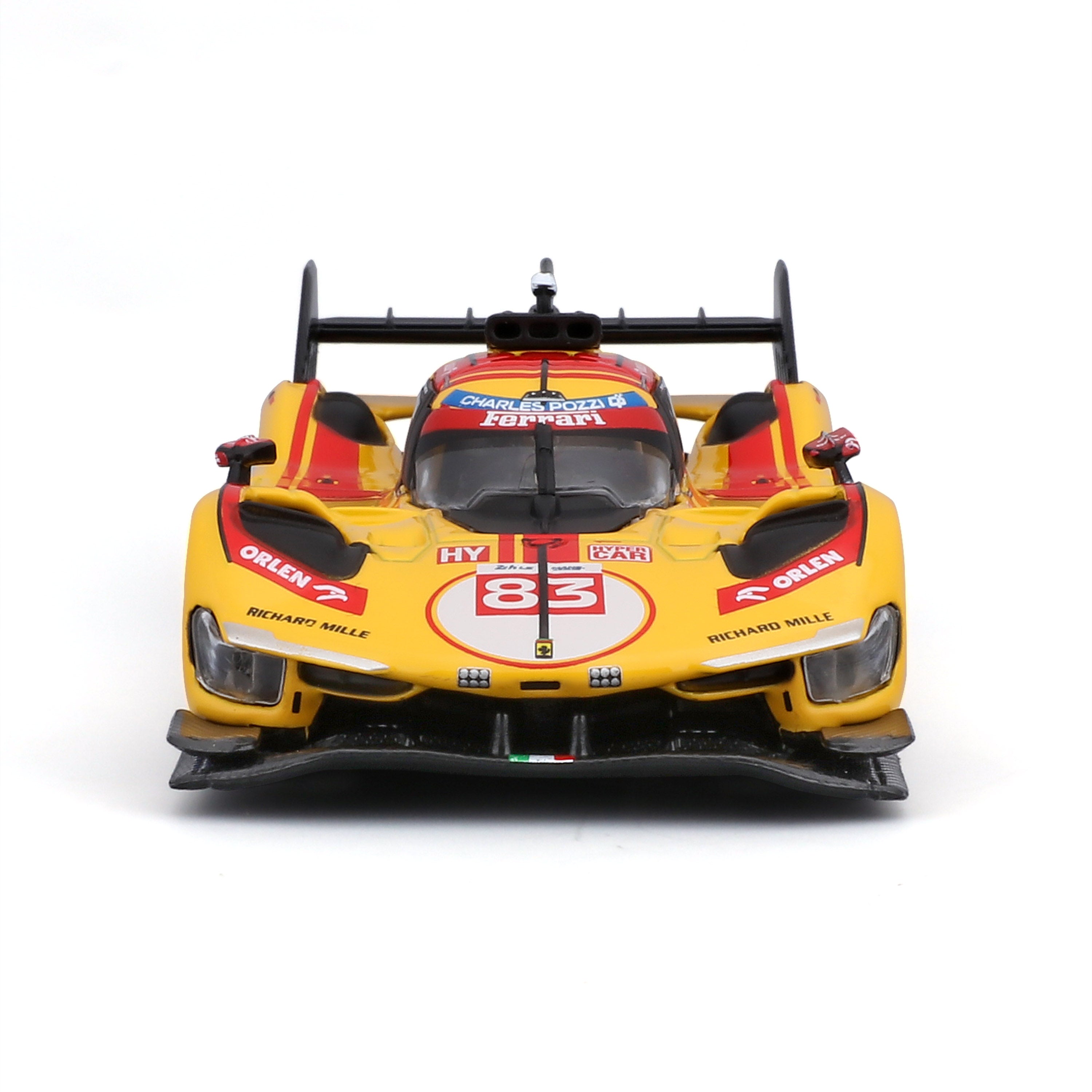 bburago-ferrari-499p-hypercar-83-2025-mod-le-1-43-avec-vitrine image 3