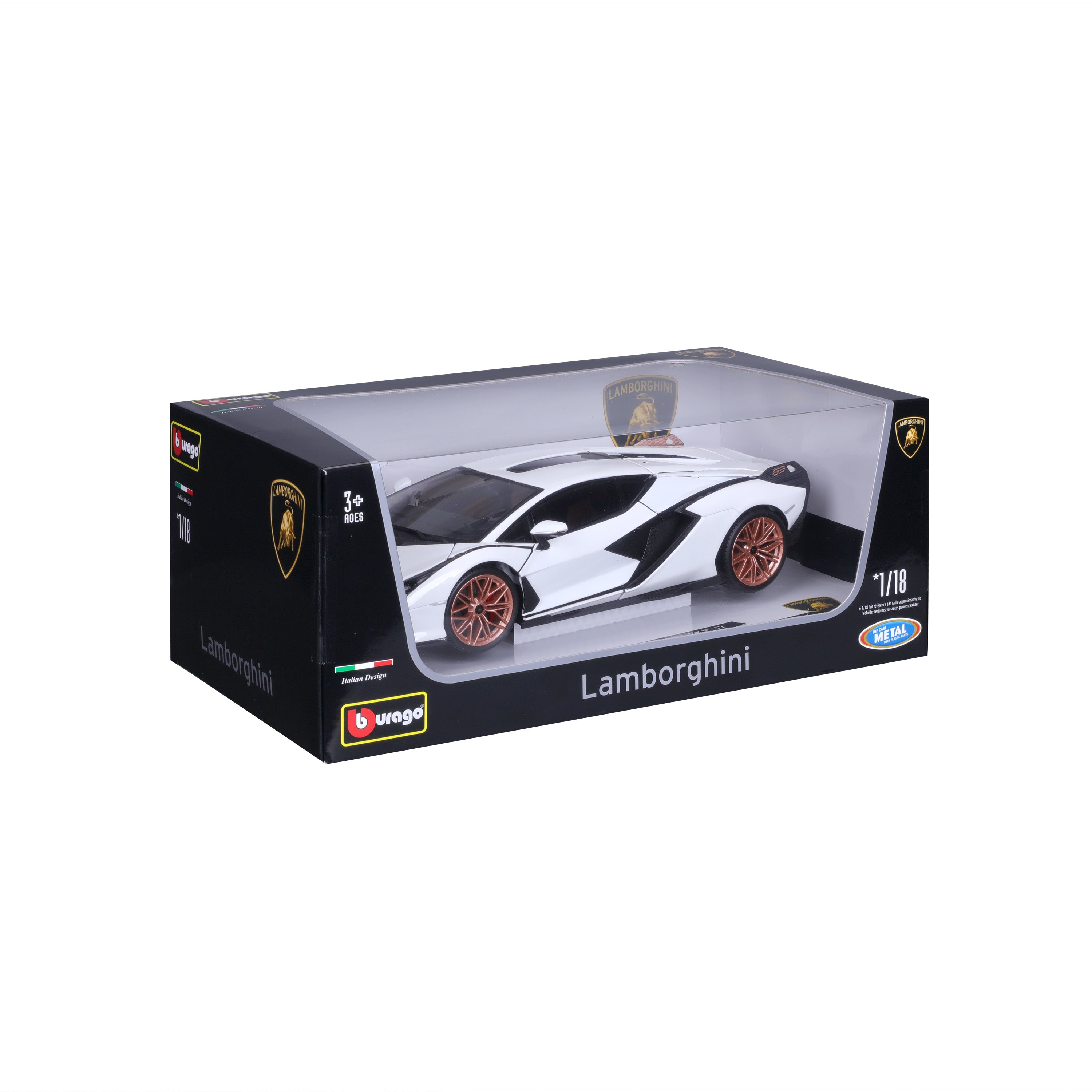 bburago-lamborghini-si-n-fkp-37-blanche-1-18 image 2