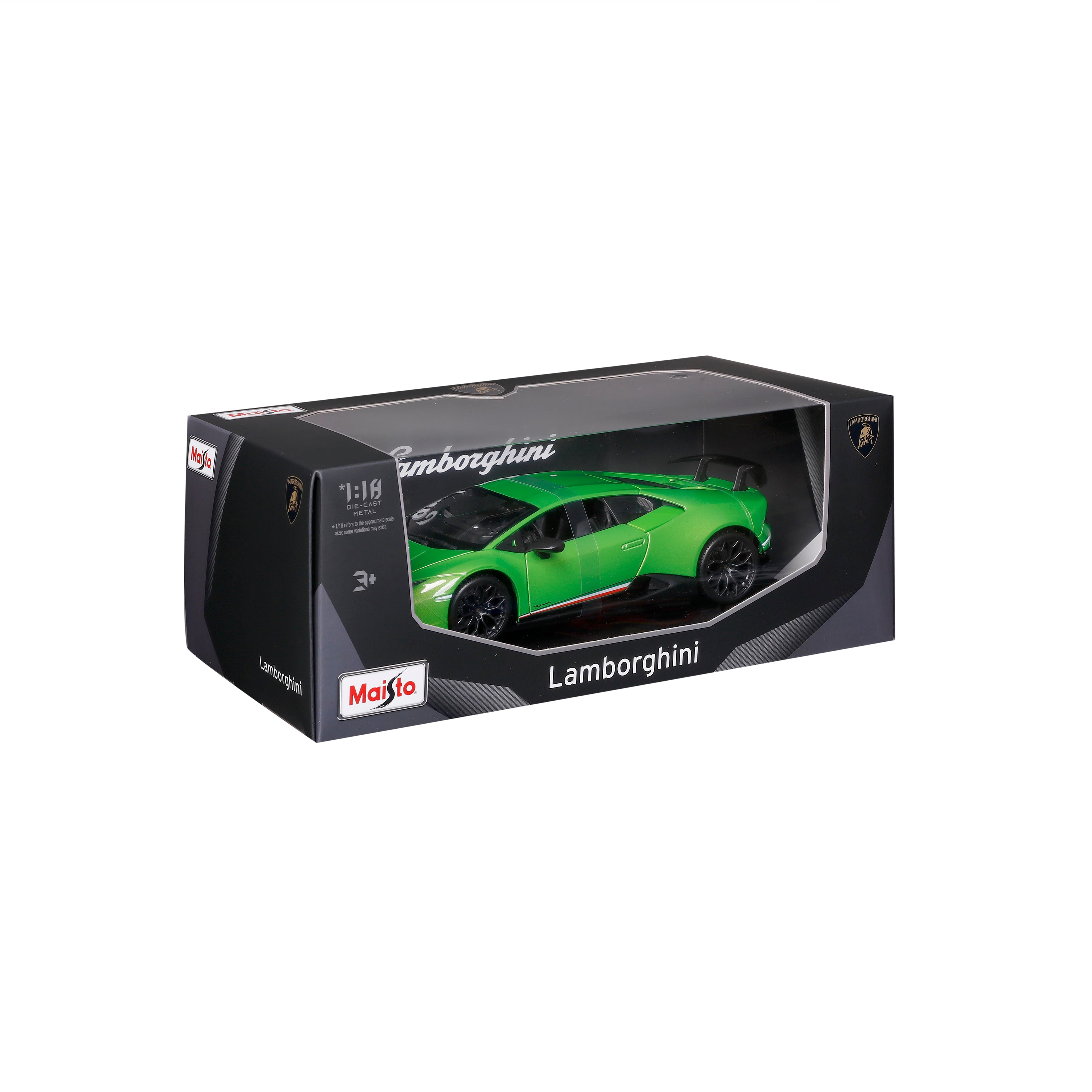 bburago-lamborghini-hurac-n-performante-1-18-verte image 2