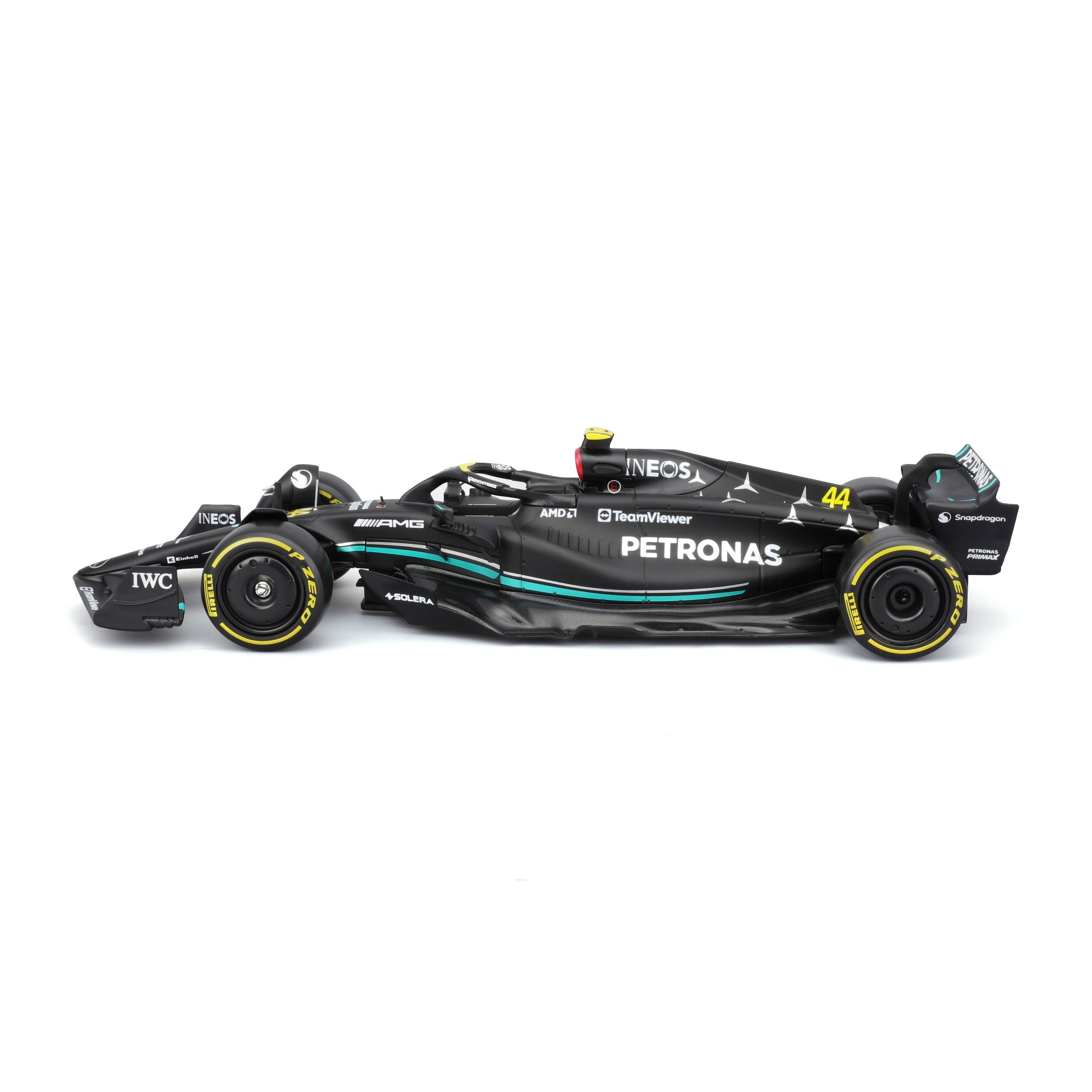 bburago-mercedes-w14-e-performance-44-hamilton-f1-2023-1-24-avec-pilote image 6