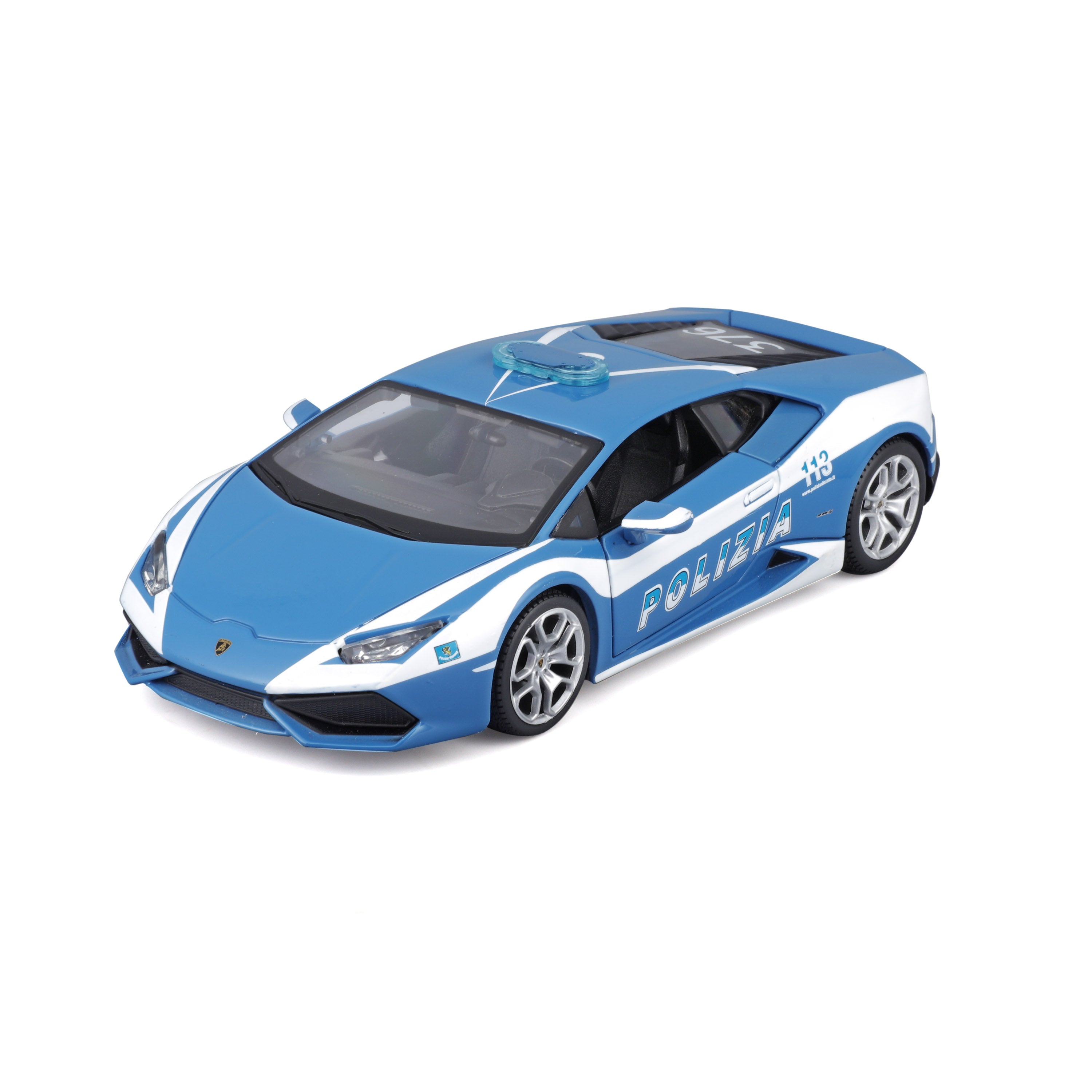 bburago-lamborghini-hurac-n-polizia-1-24-miniature-diecast-m-tal image 1